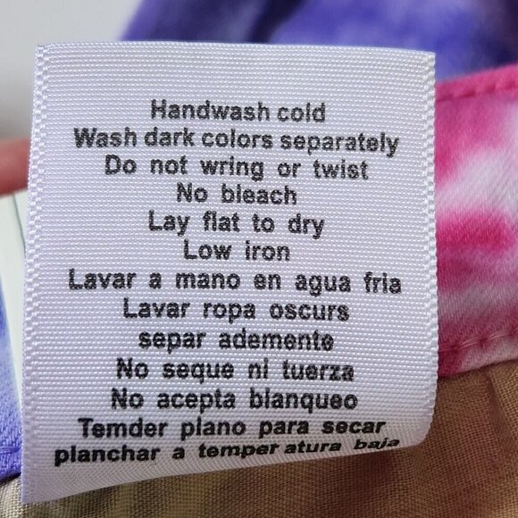 Judy Blue NWOT Snow Cone Tie Dye Cut Off Denim Shorts M Colorful Stretch Rainbow - Picture 8 of 8